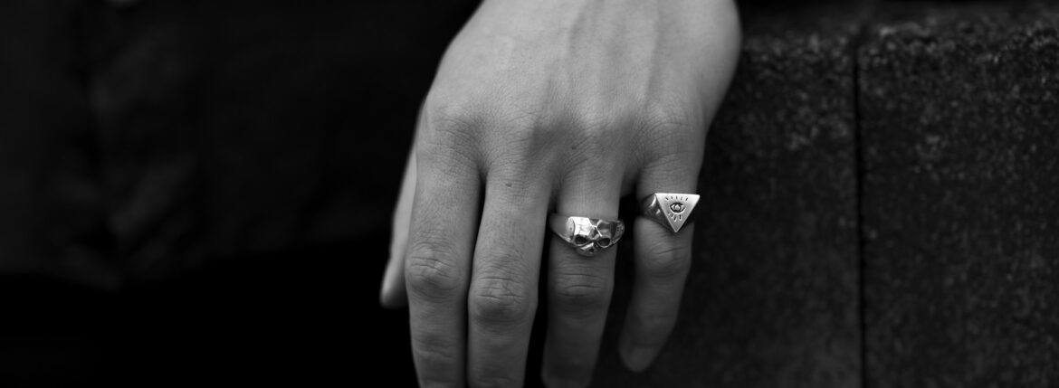 FIXER "SKULL RING" 925 SILVER STERLING SILVER フィクサー 925スターリングシルバー リング 指輪 愛知 名古屋 Alto e Diritto altoediritto アルトエデリット