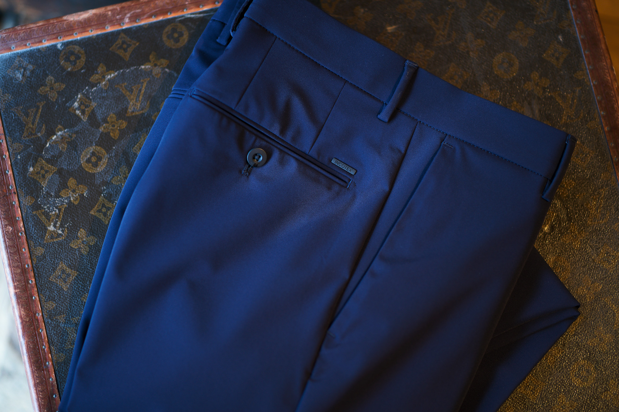 INCOTEX (インコテックス) 35 SLIM FIT (1T035R) TEKNOSARTORIAL ウォッシャブル ナイロンストレッチ スラックス NAVY (ネイビー・820) 2023春夏新作 【入荷しました】【フリー分発売開始】愛知 名古屋 Alto e Diritto altoediritto アルトエデリット