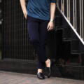 INCOTEX (インコテックス) 35 SLIM FIT (1T035R) TEKNOSARTORIAL ウォッシャブル ナイロンストレッチ スラックス NAVY (ネイビー・820) 2023春夏新作のイメージ