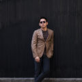 ISAIA(イザイア) CORTINA(コルティナ) Silk Cashmere Linen シルク カシミヤ リネン ジャケット CHAMPAGNE GOLD(シャンパンゴールド) 2023春夏 【Special Model】のイメージ