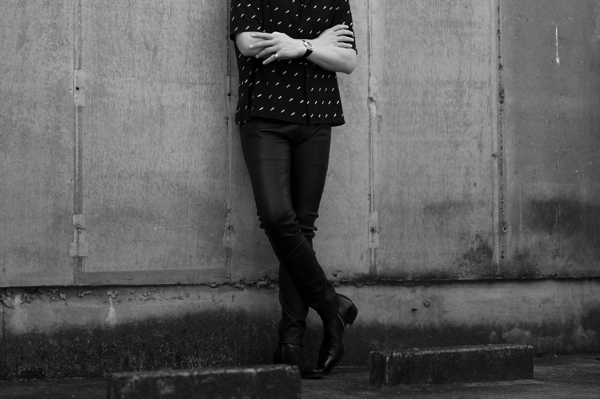 ISAMU KATAYAMA BACKLASH (イサムカタヤマ バックラッシュ) Deerskin Stretch Pants (ディア