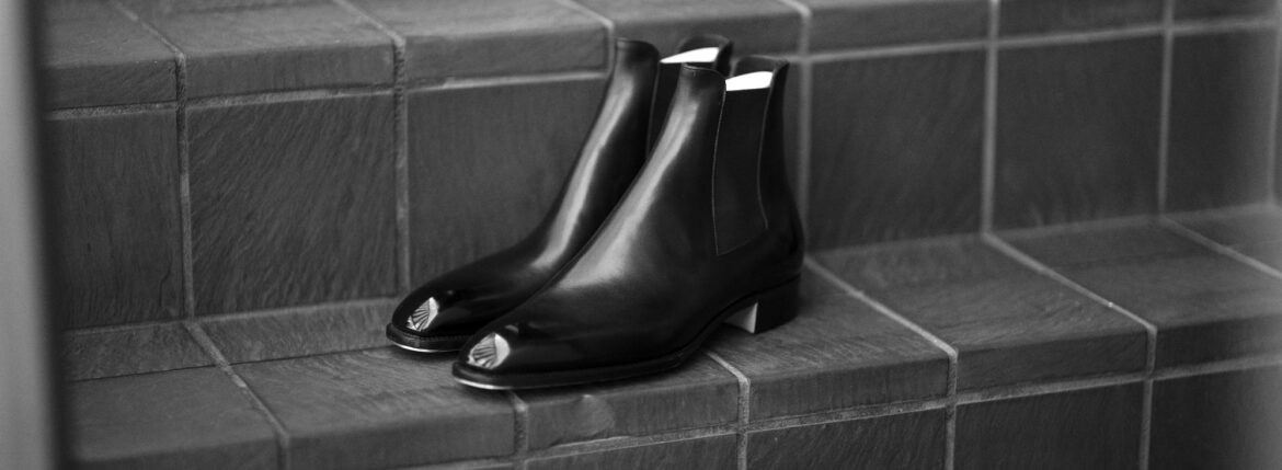 Yohei Fukuda "MTO" Chelsea Boot Black Calf Black 2023 ヨウヘイフクダ チェルシーブーツ ブラックカーフ ブラック レザーブーツ 愛知 名古屋 Alto e Diritto altoediritto アルトエデリット