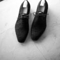 Yohei Fukuda “MTO” Whole Cut Oxford Elephant Leather Black 2023のイメージ