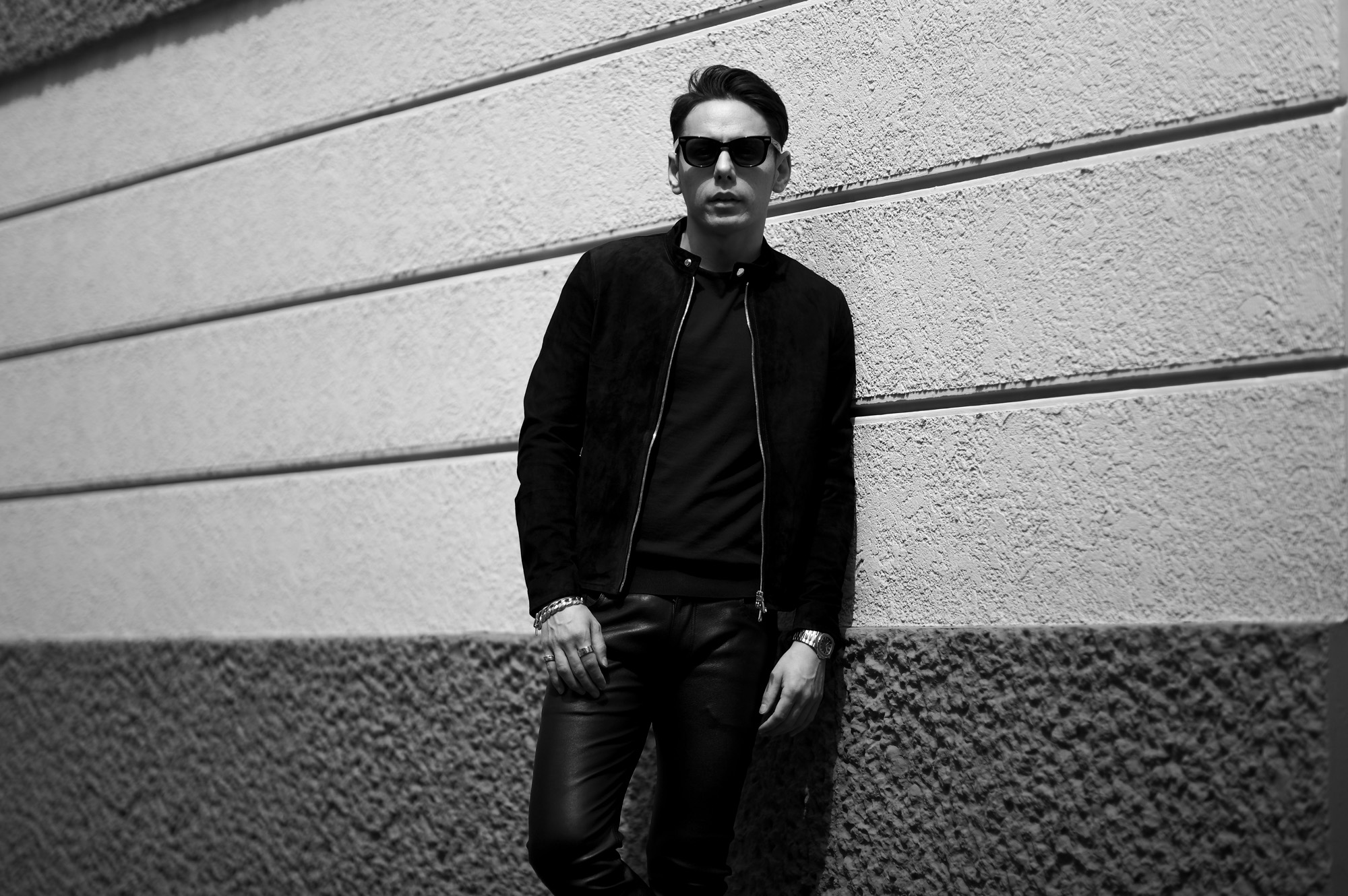 EMMETI "KELSO" WATERPROOF PIG SUEDE LEATHER NERO SILVER 2023AW 【Alto e Diritto限定】【Special Model】 エンメティ ケルソ ウォータープルーフ ピッグスエードレザー ブラック シルバー 2023秋冬 アルトエデリット限定 スペシャルモデル 