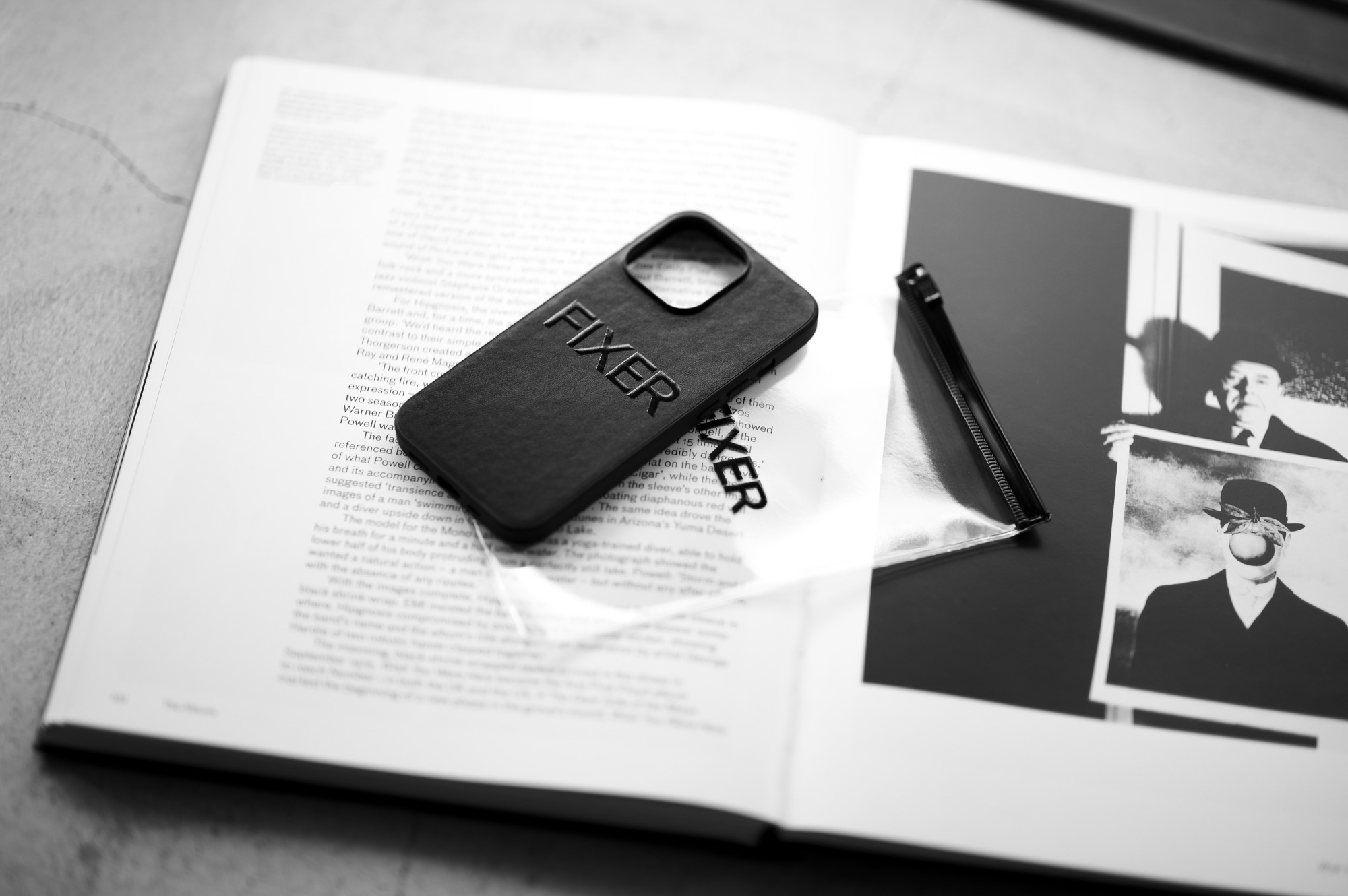 FIXER "iPhone 13Pro Case" ALL BLACKフィクサー アイフォンケース 携帯ケース クロコダイルケース 愛知 名古屋 Alto e Diritto altoediritto アルトエデリット