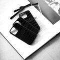FIXER “iPhone 14Pro Crocodile Case” ALL BLACKのイメージ
