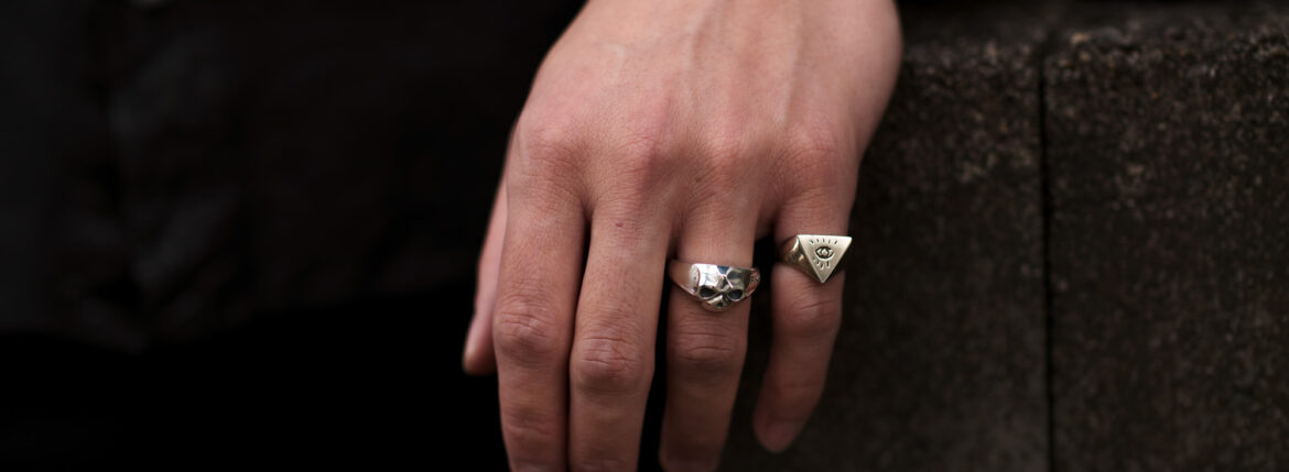 FIXER(フィクサー) SKULL RING 925 STERLING SILVER (925 スターリングシルバー) スカルリング SILVER (シルバー) 【ご予約開始】【2023.9.18(Mon)～2023.10.01(Sun)】のイメージ