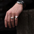 FIXER(フィクサー) SKULL RING 925 STERLING SILVER (925 スターリングシルバー) スカルリング SILVER (シルバー) 【ご予約受付中】【2023.4.13(thu)～2023.4.30(Sun)】のイメージ