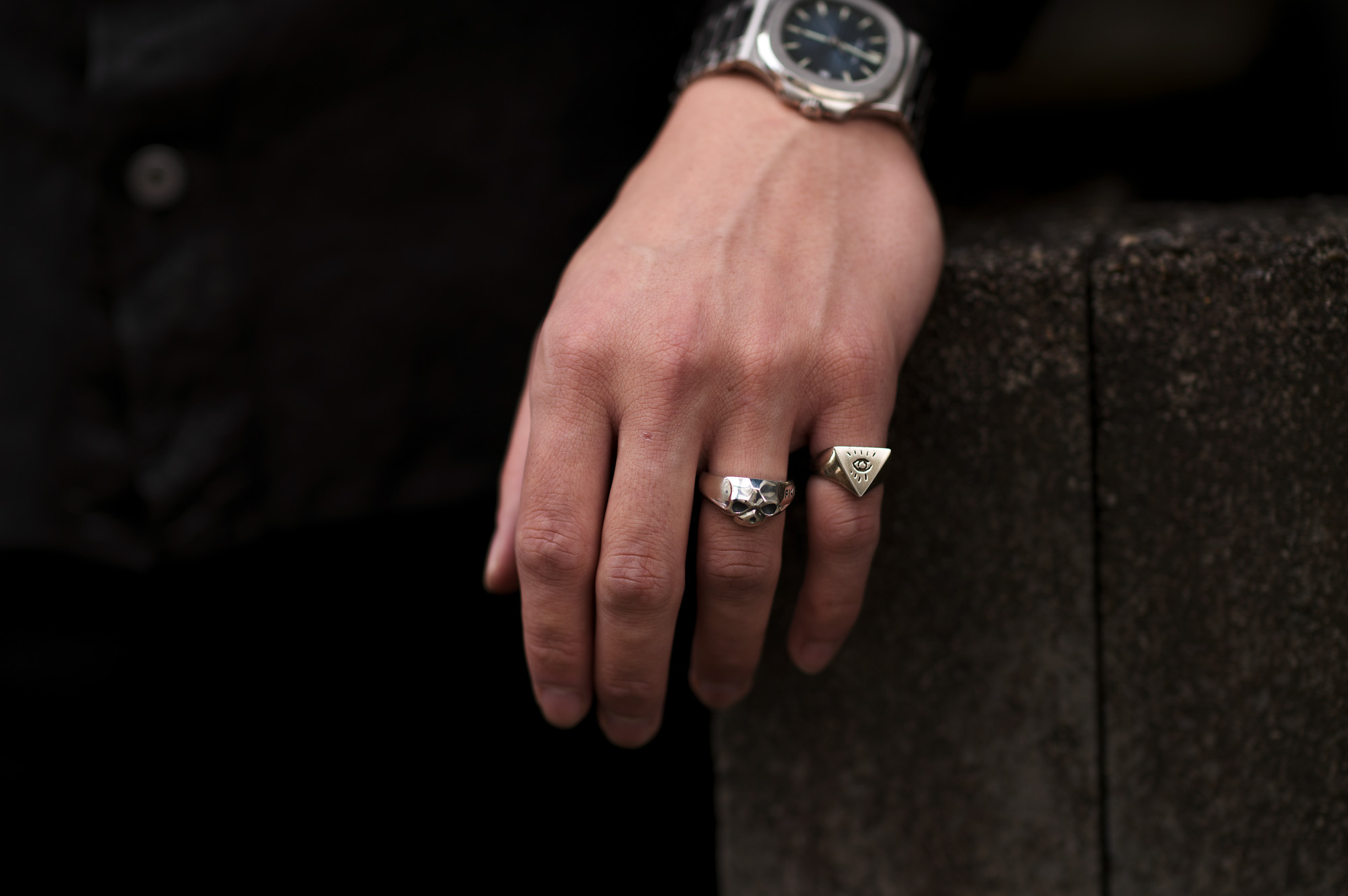 FIXER(フィクサー) SKULL RING 925 STERLING SILVER (925 スターリングシルバー) スカルリング SILVER (シルバー) 【ご予約開始】【2023.4.13(thu)～2023.4.30(Sun)】 愛知 名古屋 Alto e Diritto altoediritto アルトエデリット リング ドクロリング ドクロシルバー