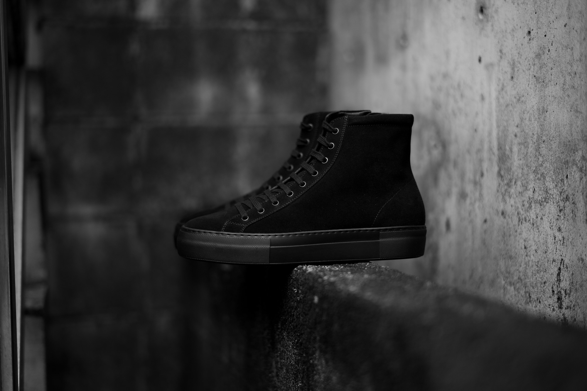 PELLICO SUNNY PM23 M029 VELEVEX SUEDE HIGH CUT LEATHER SNEAKER NERO 2023AW 【Special Model】【Alto e Diritto 別注】ペリーコサニー 愛知 名古屋 Alto e Diritto altoediritto アルトエデリット スエードスニーカー スウェードスニーカー