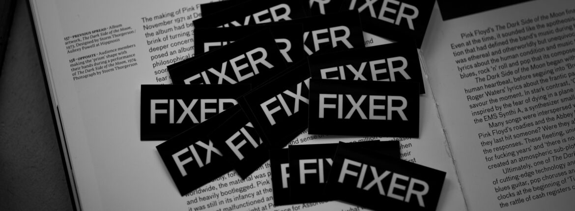 FIXER REXIF フィクサー ステッカー sticker Alto e Diritto altoediritto アルトエデリット