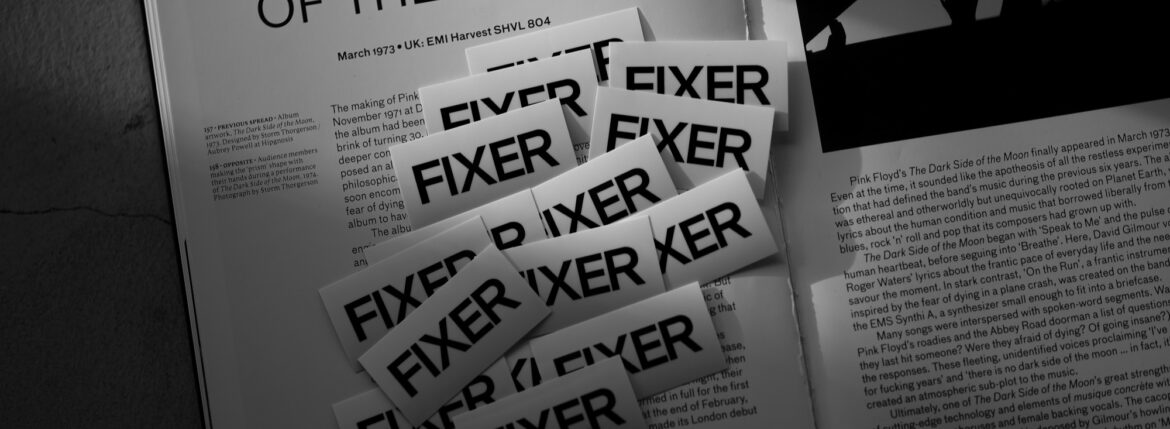 FIXER REXIF フィクサー ステッカー sticker Alto e Diritto altoediritto アルトエデリット