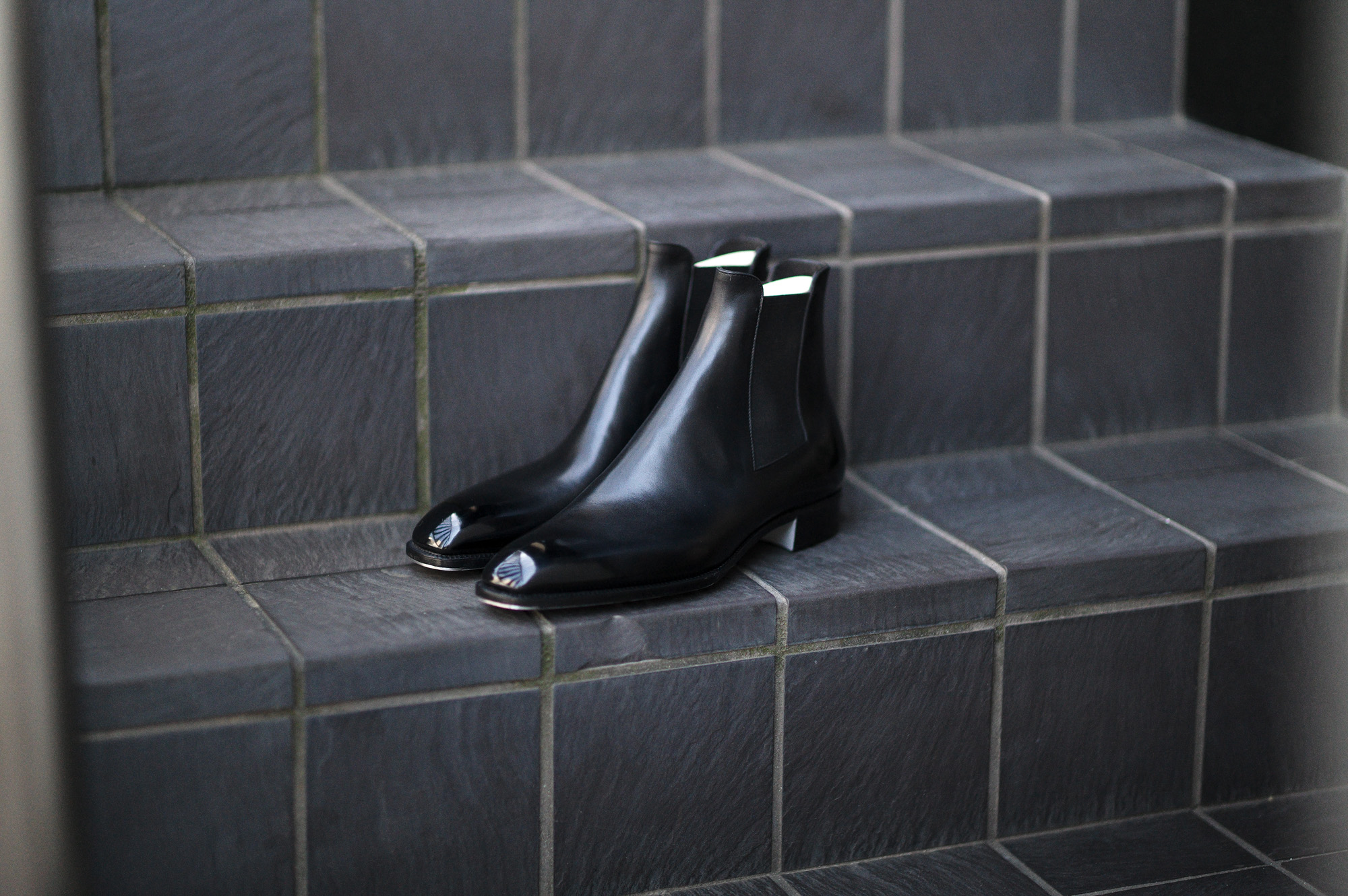 Yohei Fukuda "MTO" Chelsea Boot Black Calf Black 2023 ヨウヘイフクダ チェルシーブーツ ブラックカーフ ブラック レザーブーツ 愛知 名古屋 Alto e Diritto altoediritto アルトエデリット