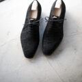 Yohei Fukuda “MTO” Whole Cut Oxford Elephant Leather Black 2023のイメージ