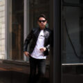 cuervo bopoha (クエルボ ヴァローナ) Satisfaction Leather Collection (サティスファクション レザー コレクション) RICHARD (リチャード) LAMB LEATHER (ラムレザー) シングル ライダース ジャケット BLACK (ブラック) MADE IN JAPAN (日本製) 2023のイメージ