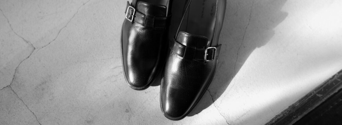 ENZO BONAFE(エンツォボナフェ) ART. EB-44 SLIP ON スリッポン LAMA ラマレザー ドレスシューズ スリッポン NERO(ブラック) made in italy (イタリア製) 2023春夏新作のイメージ