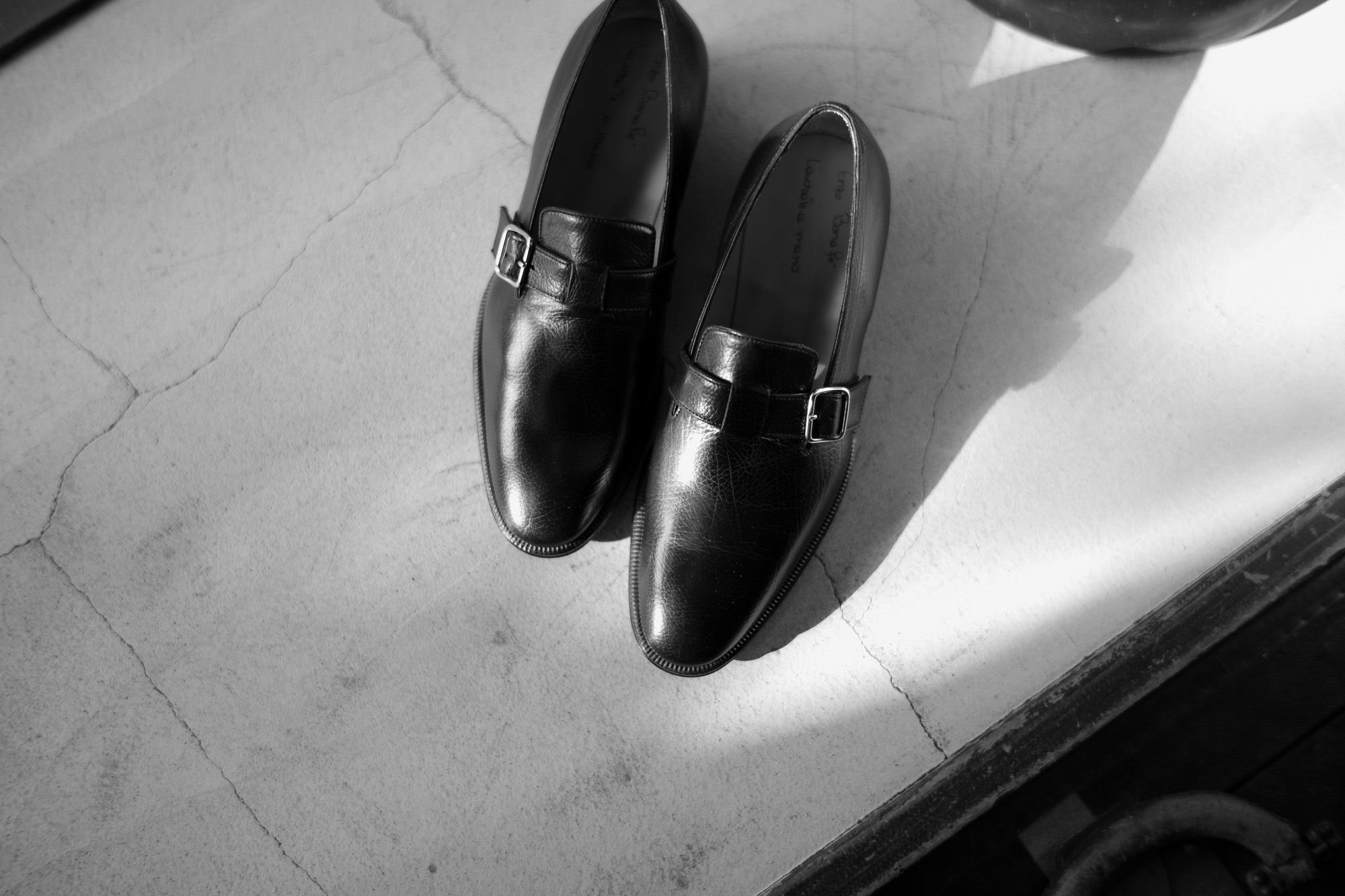 ENZO BONAFE(エンツォボナフェ) ART. EB-44 SLIP ON スリッポン LAMA ラマレザー ドレスシューズ スリッポン NERO(ブラック) made in italy (イタリア製) 2023春夏新作 入荷 発売開始 愛知 名古屋 Alto e Diritto altoediritto アルトエデリット