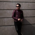 FIXER(フィクサー) F1(エフワン) DOUBLE RIDERS Cow Leather ダブルライダース ジャケット BURGUNDY (バーガンディー) 【ご予約受付中】【2023.5.13(Sat)～2023.5.28(Sun)】のイメージ