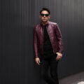 FIXER(フィクサー) F2(エフツー) SINGLE RIDERS Cow Leather シングルライダース ジャケット BURGUNDY (バーガンディー) 【ご予約受付中】【2023.5.13(Sat)～2023.5.28(Sun)】のイメージ