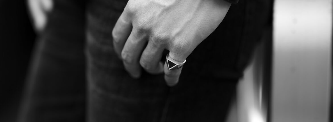 FIXER ILLUMINATI RING "ONYX" 925 STERLING SILVER SILVER フィクサー 925 スターリングシルバー イルミナティ リング オニキス シルバー 愛知 名古屋 Alto e Diritto altoediritto アルトエデリット