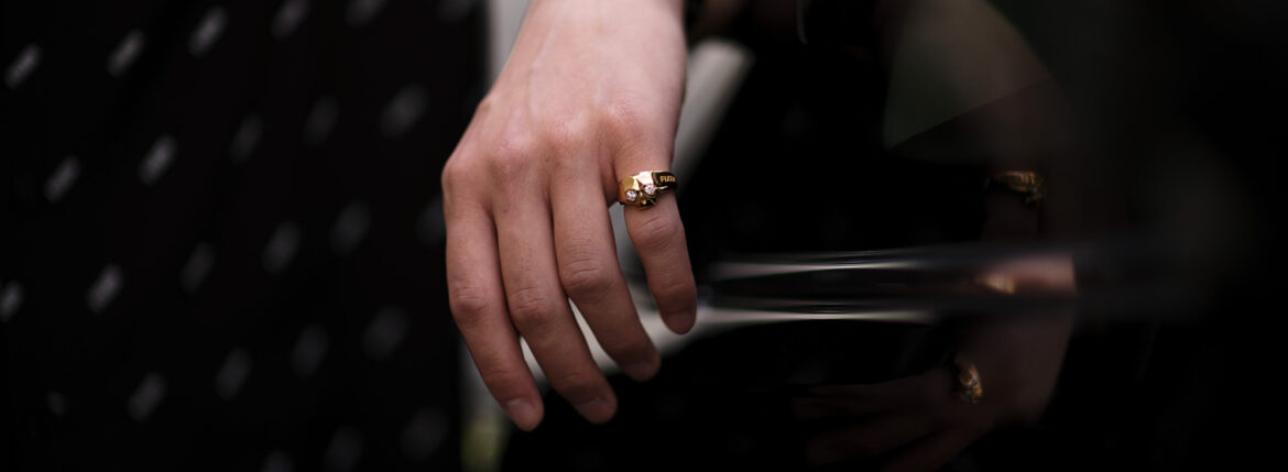 FIXER(フィクサー) SKULL RING 18K GOLD SP スカルリング GOLD (ゴールド) 【ご予約開始】【2024.4.08(Mon)～2024.4.21(Sun)】のイメージ