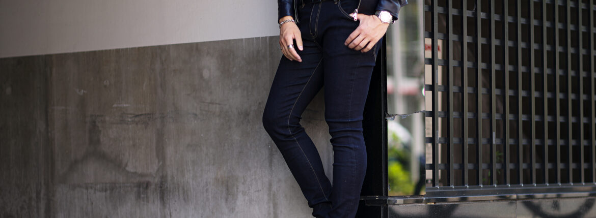 cuervo bopoha (クエルボ ヴァローナ) Sartoria Collection (サルトリア コレクション) Bal (バル) 9oz INDIGO COMFORT DENIM ワンウォッシュ タイトフィット ストレッチ デニム パンツ INDIGO (インディゴ・98) MADE IN JAPAN (日本製) 2023春夏 【ご予約開始】愛知 名古屋 Alto e Diritto altoediritto アルトエデリット