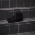 ENZO BONAFE “ART.3722” Chukka boots Super Buck NERO 2023のイメージ