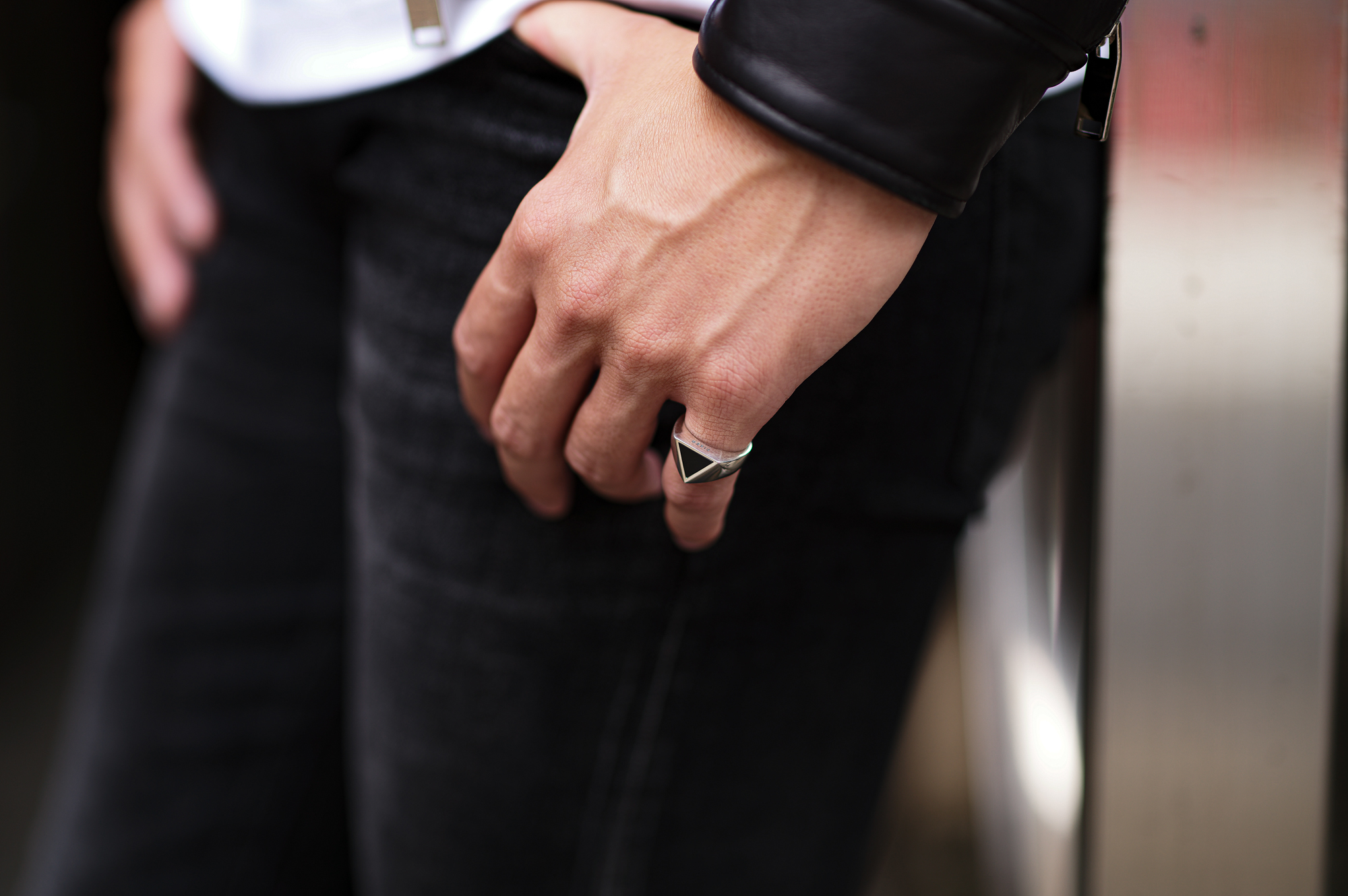 FIXER(フィクサー) ILLUMINATI RING ONYX 925 STERLING SILVER(925 スターリングシルバー) イルミナティ リング オニキス SILVER (シルバー)  【ご予約開始】【2023.6.26(Mon)～2023.7.09(Sun)】愛知 名古屋 Alto e Diritto altoediritto アルトエデリット 指輪