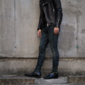 ISAMU KATAYAMA BACKLASH (イサムカタヤマ バックラッシュ) THE DENIM (ザ デニム) STRETCH SELVEDGE DENIM SKINNY PANTS ストレッチ セルビッチ スキニー デニム パンツ DARK.INDIGO (ダークインディゴ) MADE IN JAPAN (日本製) 2023春夏新作のイメージ