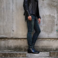 ISAMU KATAYAMA BACKLASH (イサムカタヤマ バックラッシュ) THE DENIM (ザ デニム) STRETCH SELVEDGE DENIM SKINNY PANTS ストレッチ セルビッチ スキニー デニム パンツ DARK.INDIGO (ダークインディゴ) MADE IN JAPAN (日本製) 2023春夏新作のイメージ