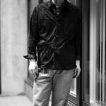 MANTO "ELASi 23" Suede Button Blouson BLACK SUEDE 2024春夏【ご予約開始】 マント マーベリックスナップボタンジャケット 愛知 名古屋 Alto e Diritto altoediritto アルトエデリット