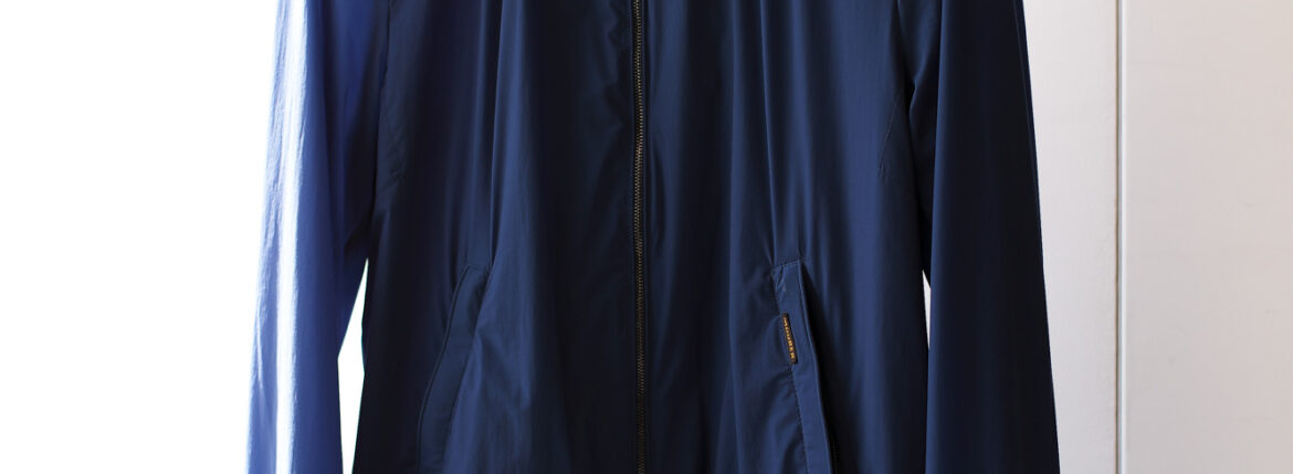 MOORER "GIOVE-AC" Stretch Nylon Blouson NERO 2024春夏 【ご予約開始】 ムーレー ストレッチ ナイロン ブルゾン ブラック 愛知 名古屋 Alto e Diritto altoediritto アルトエデリット