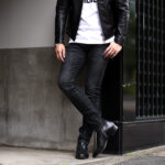 YCHAI（イカイ）干場氏別注 PANATELA (パナテラ) セルビッチデニムパンツ VINTAGE BLACK (ヴィンテージブラック) MADE IN JAPAN (日本製) 2023 愛知 名古屋 Alto e Diritto altoediritto アルトエデリット ジーンズ ジーパン yoshimasahoshiba 干場義雅 ミニマルワードローブ