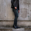 ISAMU KATAYAMA BACKLASH (イサムカタヤマ バックラッシュ) THE DENIM (ザ デニム) STRETCH SELVEDGE DENIM SKINNY PANTS ストレッチ セルビッチ スキニー デニム パンツ DARK.INDIGO (ダークインディゴ) MADE IN JAPAN (日本製) 2023春夏新作のイメージ