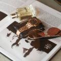FIXER “FFG-01” VINTAGE WINE 925 STERLING SILVER × Georges de Patricia “Cloud Crocodile” 18K GOLD × PATEK PHILIPPE Nautilus “5711/1R” × FIXER “TOMBOY” GOLD x ORANGEのイメージ