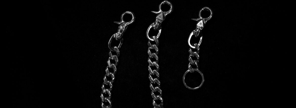 FIXER “FWC-01” ILLUMINATI EYES WALLET CHAIN 2CLIP 925 STERLING SILVER × FIXER “FKC-01” ILLUMINATI EYES KEY CHAIN 925 STERLING SILVERのイメージ