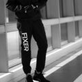 FIXER × NEW ERA (フィクサー × ニューエラ) FNE-05 RAIN SHELL PANTS レイン シェル パンツ BLACK (ブラック)  【ご予約開始】【2023.10.27(Fri)～2023.11.12(Sun)】のイメージ