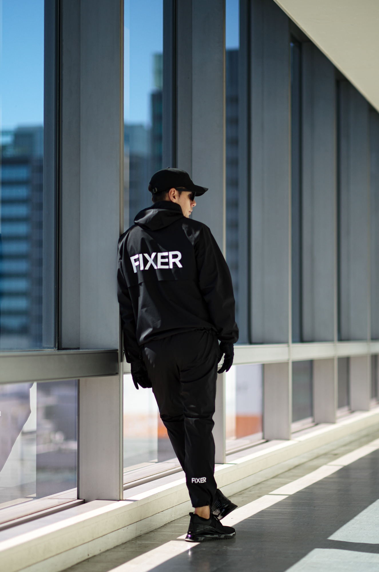 FIXER × NEW ERA (フィクサー × ニューエラ) FNE-04 RAIN SHELL JACKET レイン シェル ジャケット BLACK (ブラック) 【ご予約開始】【2023.7.28(Fri)～2023.8.13(Sun)】愛知 名古屋 Alto e Diritto altoediritto アルトエデリット