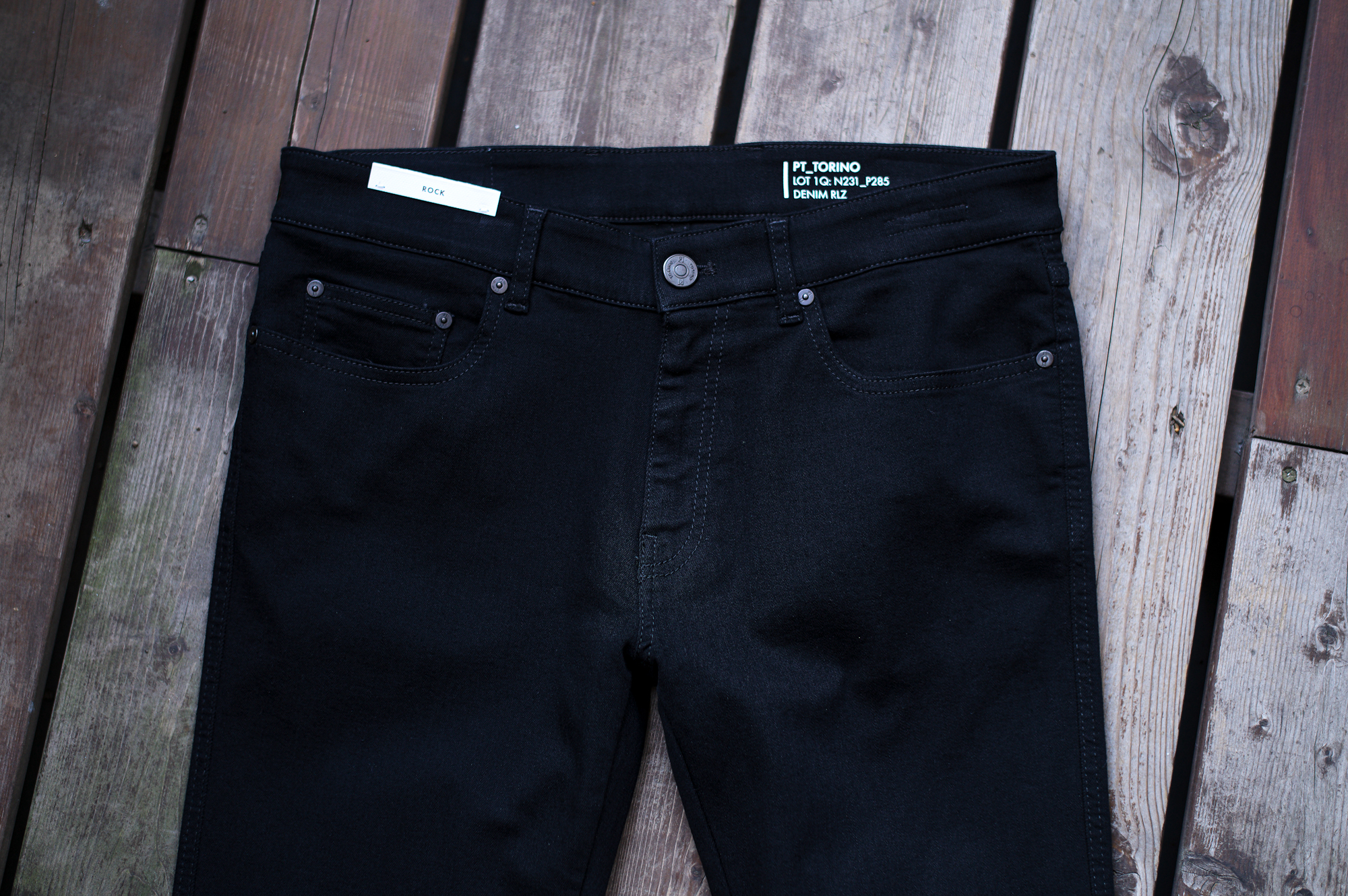 PT TORINO DENIM ROCK BLACK・DK76 2024春夏 【ご予約開始】愛知 名古屋 Alto e Diritto altoediritto アルトエデリット デニム ロック ブラック ブラックデニム