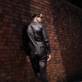 Balvenie Wilhelm (バルヴェニー ヴィルヘルム) No.04 LEATHER SHIRTS 925 SILVER (ナンバーゼロフォー レザーシャツ 925シルバー) COW LEATHER (カウレザー) レザー シャツ ジャケット BLACK (ブラック) Made In England (イギリス製) 【ご予約開始】のイメージ