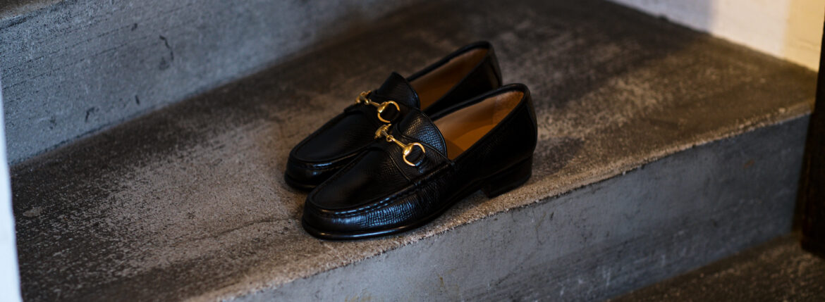 ENZO BONAFE (エンツォボナフェ) ART. 2695V/C Horse Bit Loafer ホースビットローファー Haas Utah Calf ハース社 ユタカーフ ビット ローファー NERO (ブラック) made in italy (イタリア製) 2023のイメージ