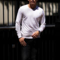FEDELI (フェデリ) Silk Cashmere Crew Neck Sweater シルクカシミア クルーネック セーター ECRU (ホワイト・22)　made in italy (イタリア製) 2023秋冬新作 【入荷しました】【フリー分発売開始】のイメージ