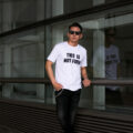 FIXER (フィクサー) FTS-06 THIS IS NOT FIXER プリント Tシャツ WHITE (ホワイト)  【ご予約受付中】【2023.8.04(Fri)～2023.8.20(Sun)】のイメージ