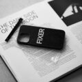 FIXER “iPhone 13Promax Case” BLACK × WHITEのイメージ