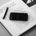 FIXER “iPhone 7 Crocodile Case” ALL BLACKのイメージ