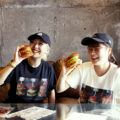 FIXER × TERIYAKI BOYS “FTB-01” Hamburger Photo Print T-shirt BLACK , WHITE  【COLLABORATION EVENT】【2023.8.12(sat)-2023.8.20(sun)】のイメージ