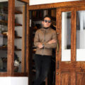Georges de Patricia (ジョルジュ ド パトリシア) Carrera (カレラ) 925 STERLING SILVER (925 スターリングシルバー) Super Soft Sheepskin シングル ライダース ジャケット GREGE (グレージュ)のイメージ