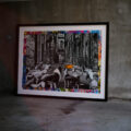 MR.BRAINWASH “ALLEY DOGS -ORANGE- 2022″「Edition UNIQUE 1/1」のイメージ