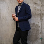 ISAIA(イザイア) CORTINA(コルティナ) CAMEL TS056 キャメル ジャケット NAVY(ネイビー・800) 2024春夏 【ご予約開始】 愛知 名古屋 Alto e Diritto altoediritto アルトエデリット BABY CAMEL ベイビーキャメル ベビーキャメル