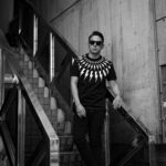 Neil Barrett Fair-isle Thunderbolt Jersey T-shirt BLACK × WHITE 2023AW ニールバレット サンダーボルト Tシャツ 稲妻 イナズマ 愛知 名古屋 Alto e Diritto altoediritto アルトエデリット